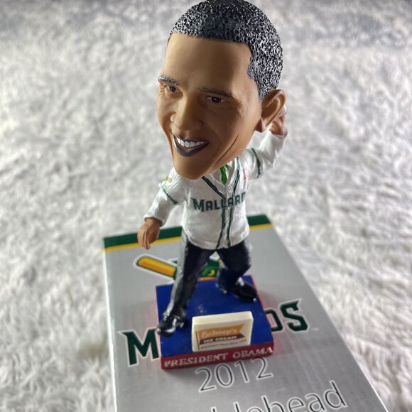 Madison Mallards Bobblehead President Barack Obama 2012 Northwoods League SGA - Picture 2 of 16